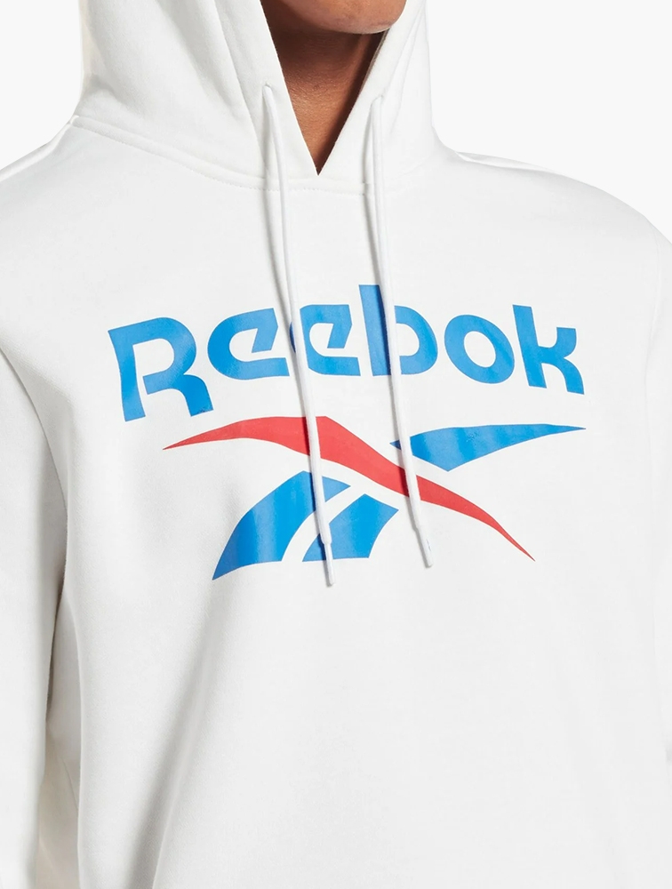 White top reebok hoodie
